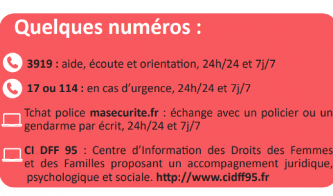 Violences faites aux femmes : les numéros utiles