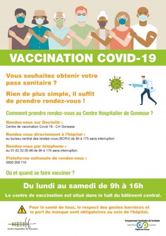 Centre de vaccination de Gonesse