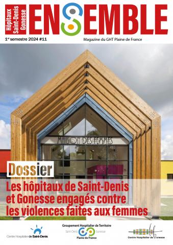 couverture magazine : maison des femmes de Saint-Denis 